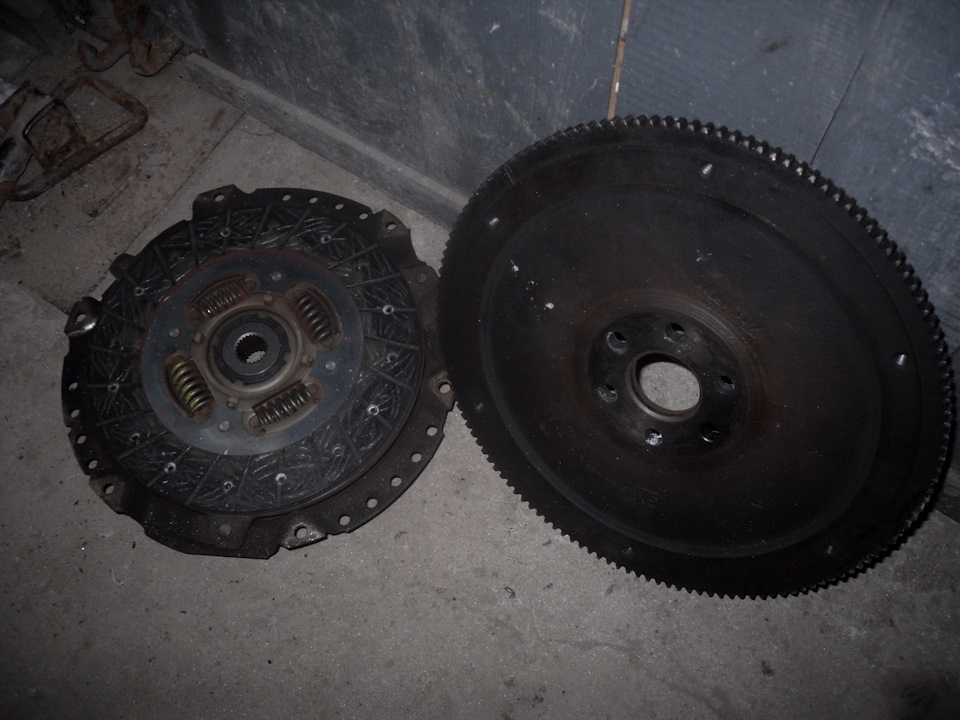 сняли сцепу и маховик — ЗАЗ Sens