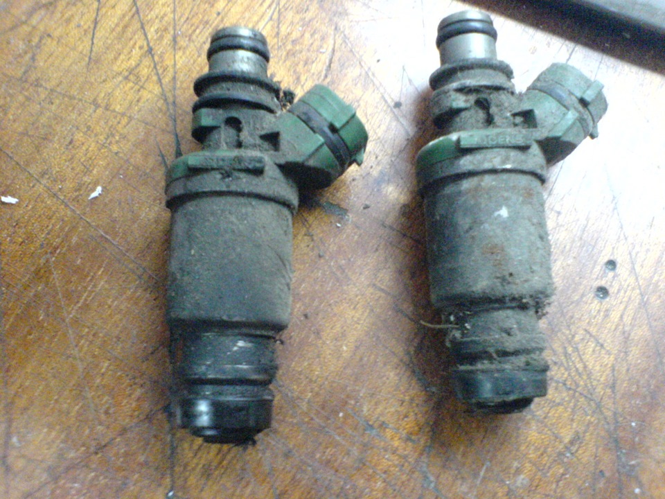 Промывка дроссельной заслонки, промывка форсунок и замена прокладок ...