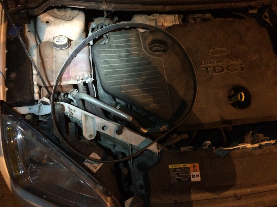 Слетел ремень генератора, помпы — Ford Focus II Wagon, 1,8 л, 2006 года ...