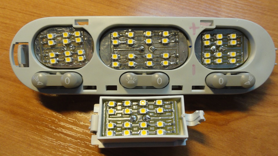 Led лампочки в плафон салона и багажника — Renault Logan (2G), 1,6 л ...