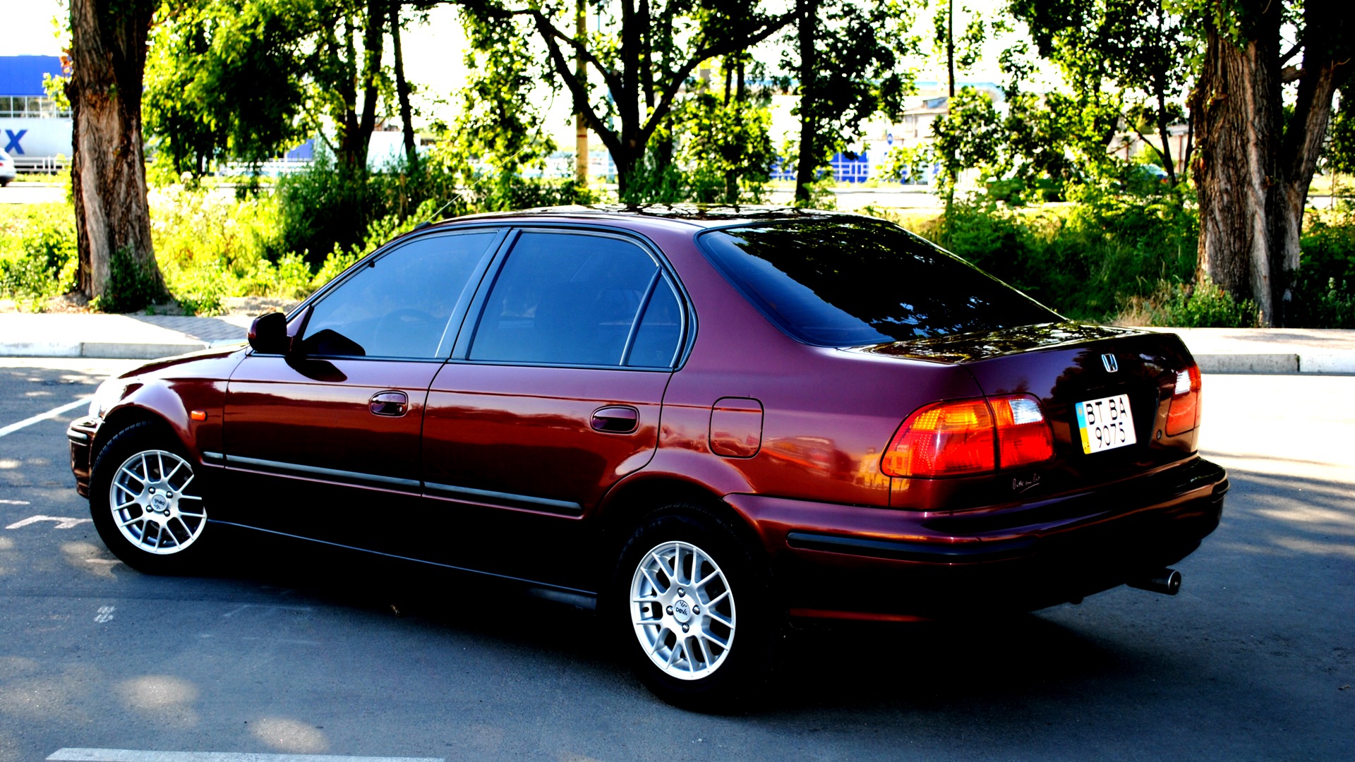 Honda Civic (6G) 1.4 бензиновый 1997 | Lady in Red на DRIVE2