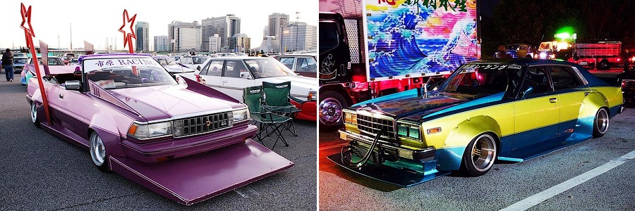 Японский стиль тюнинга Bosozoku - направление "Grachan": самый фантазийный и без
