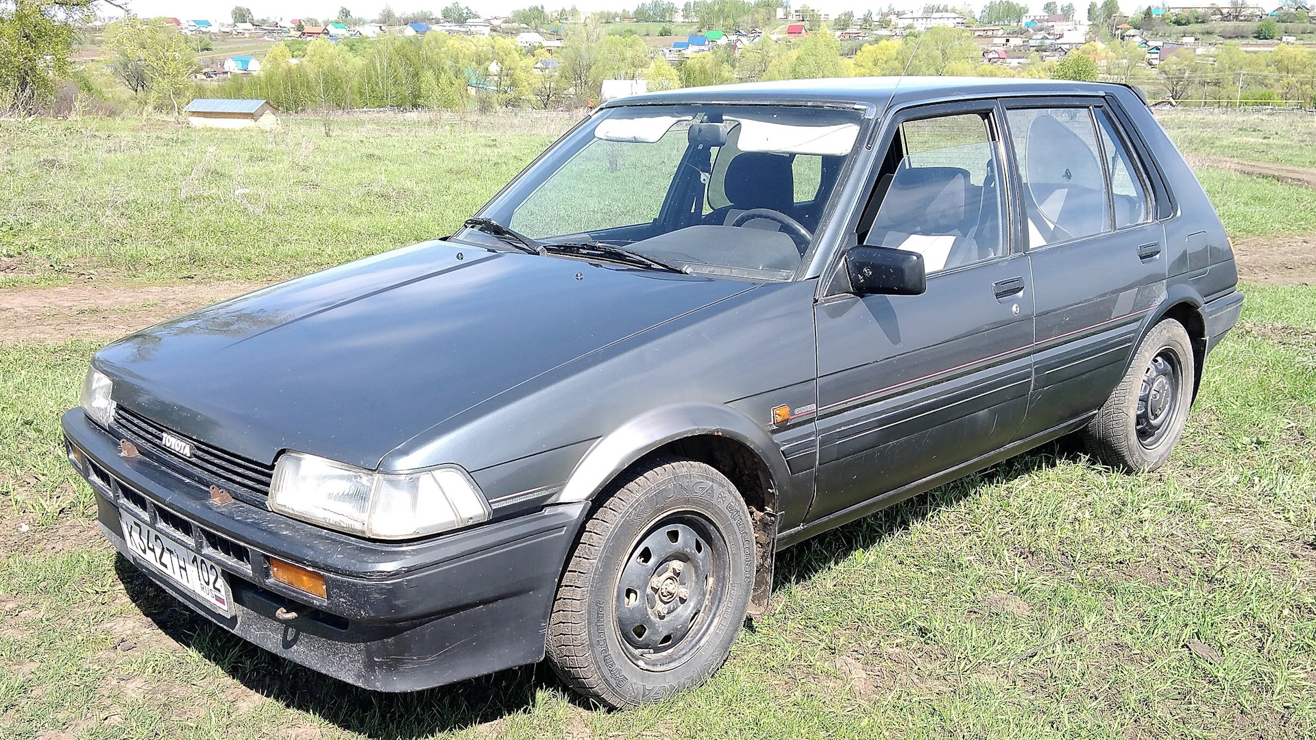 Toyota Corolla (80) 1.3 бензиновый 1987 | 30 years old..... на DRIVE2