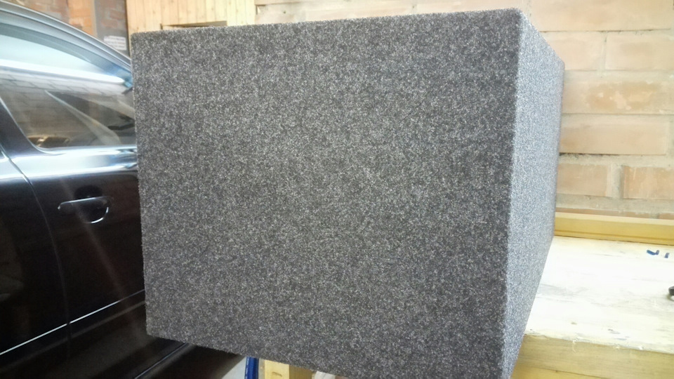 16.1 Установка сабвуфера. Обтяжка карпетом. — Skoda Octavia A5 Mk2, 1,8 ...