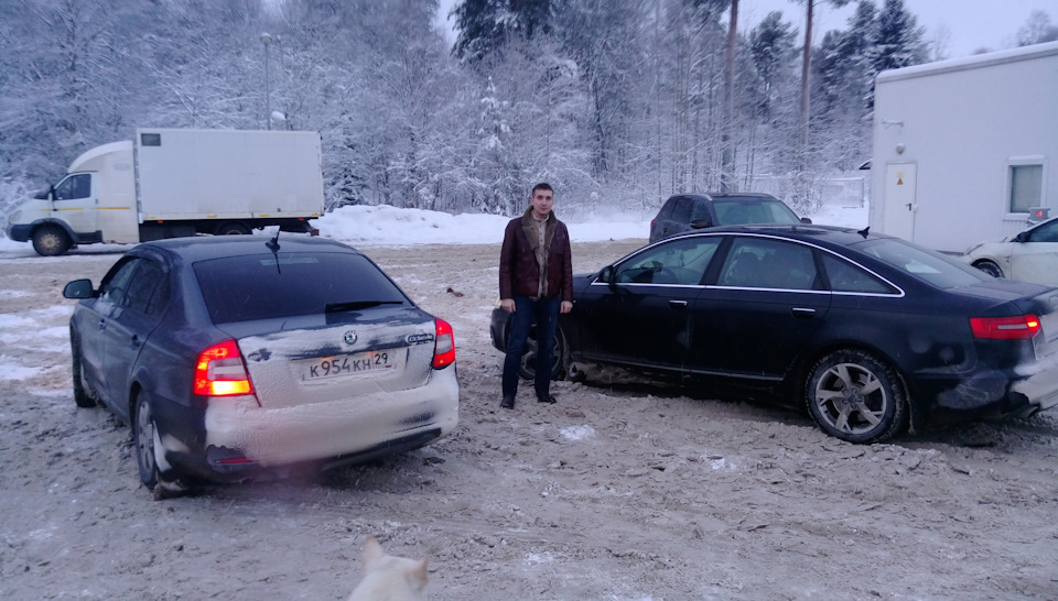 Ваш покорный слуга, где-то в Карелии — Audi A6 (C6)