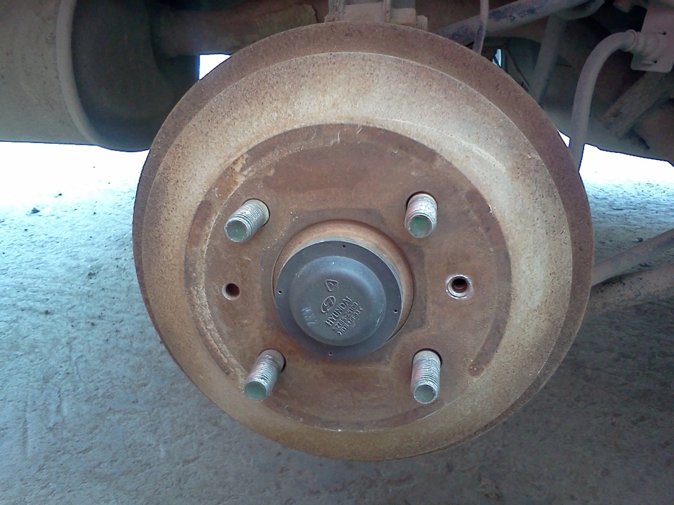 Биение задних колес — Hyundai Accent (2G), 1,5 л, 2005 года | колёсные ...