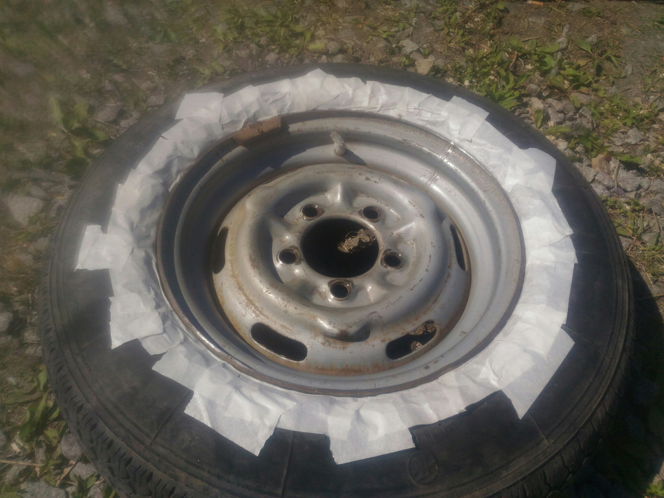 Покраска Колес. — Москвич 412, 1,5 л, 1976 года | колёсные диски | DRIVE2