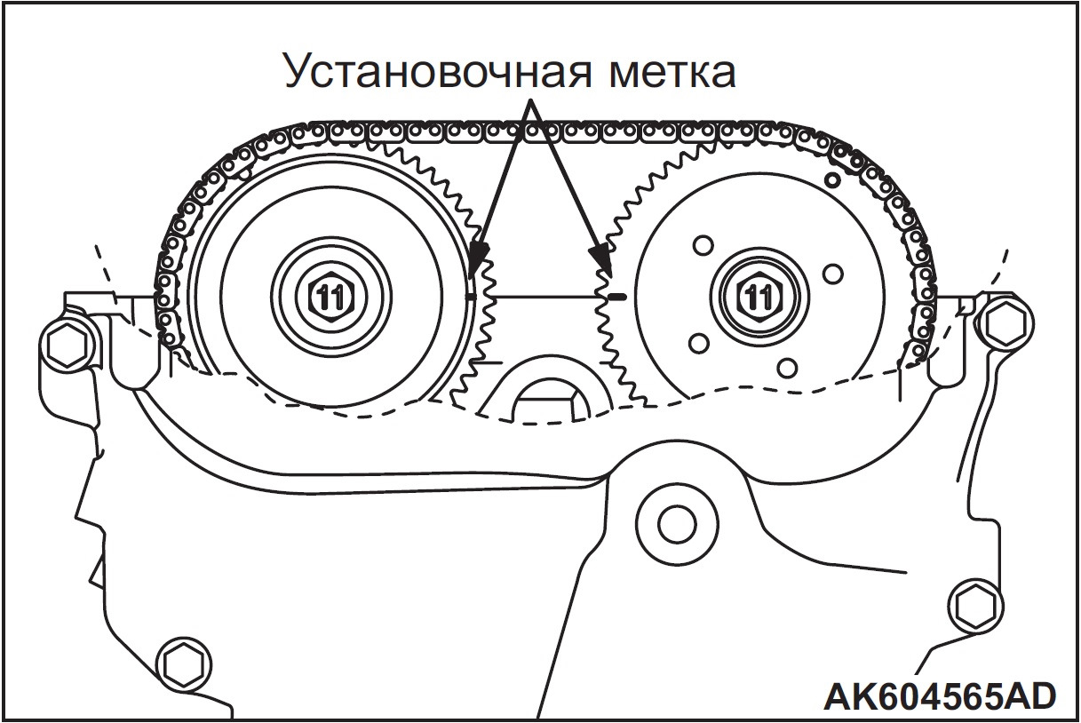 Timing marks. Метки распредвалов Митсубиси Лансер 2.0. Установочная метка. Схема двигателя 4b11. Схема двигателя с цепью Лансер 10.