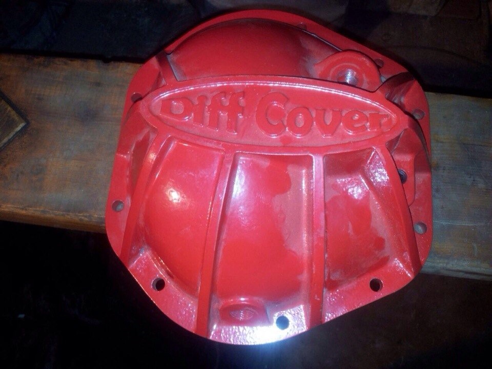 Усиленная крышка заднего редуктора — ТагАЗ Tager 3D, 3,2 л, 2009 года ...