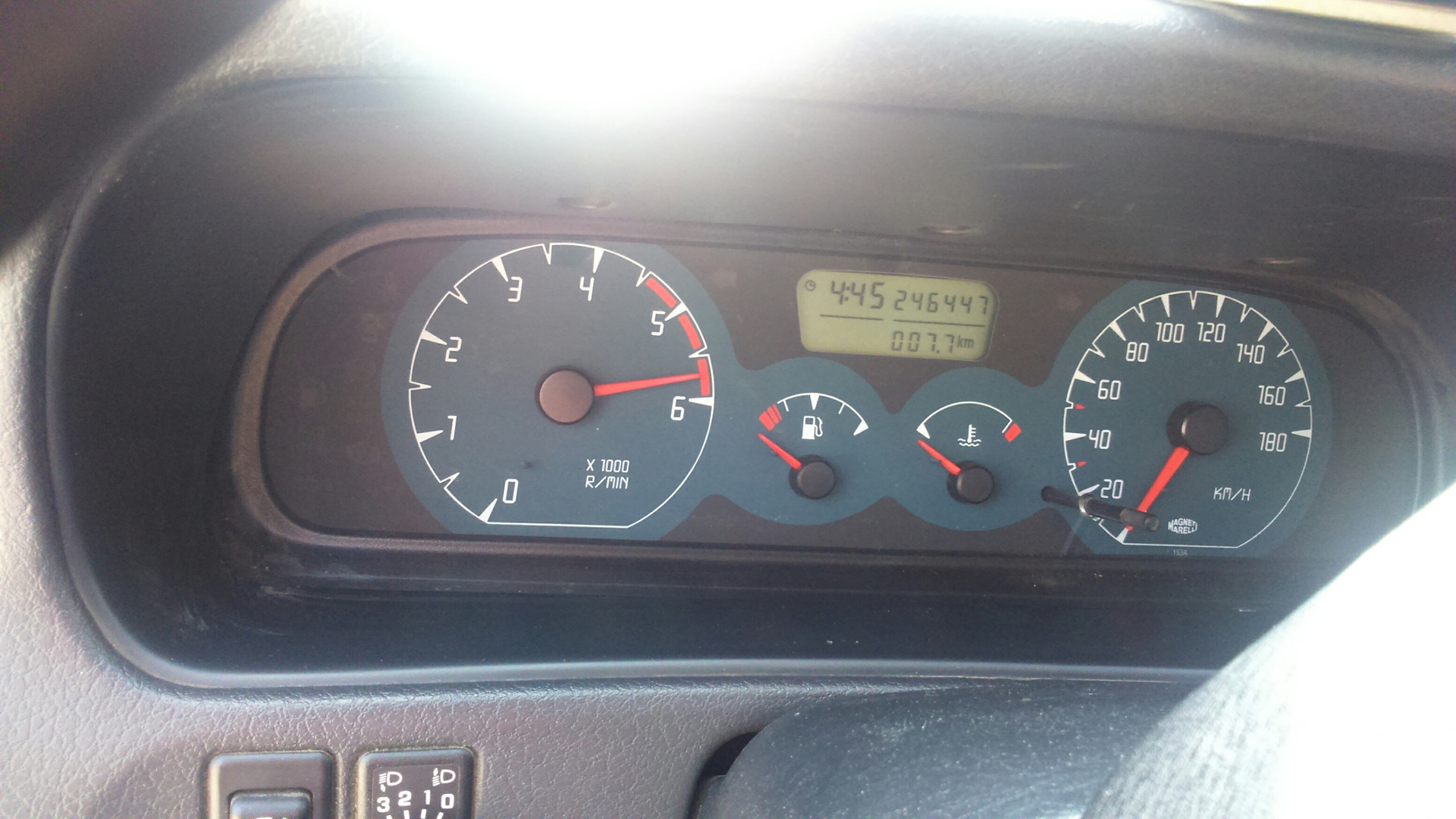 тахометр ниссан террано