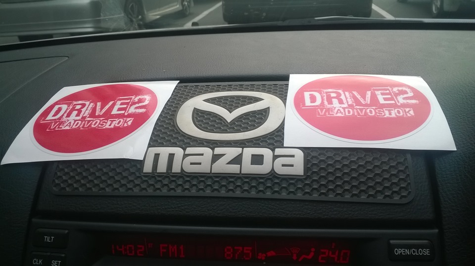 теперь мы полноценные драйвачане! — Mazda Atenza (1G), 2,3 л, 2002 года ...