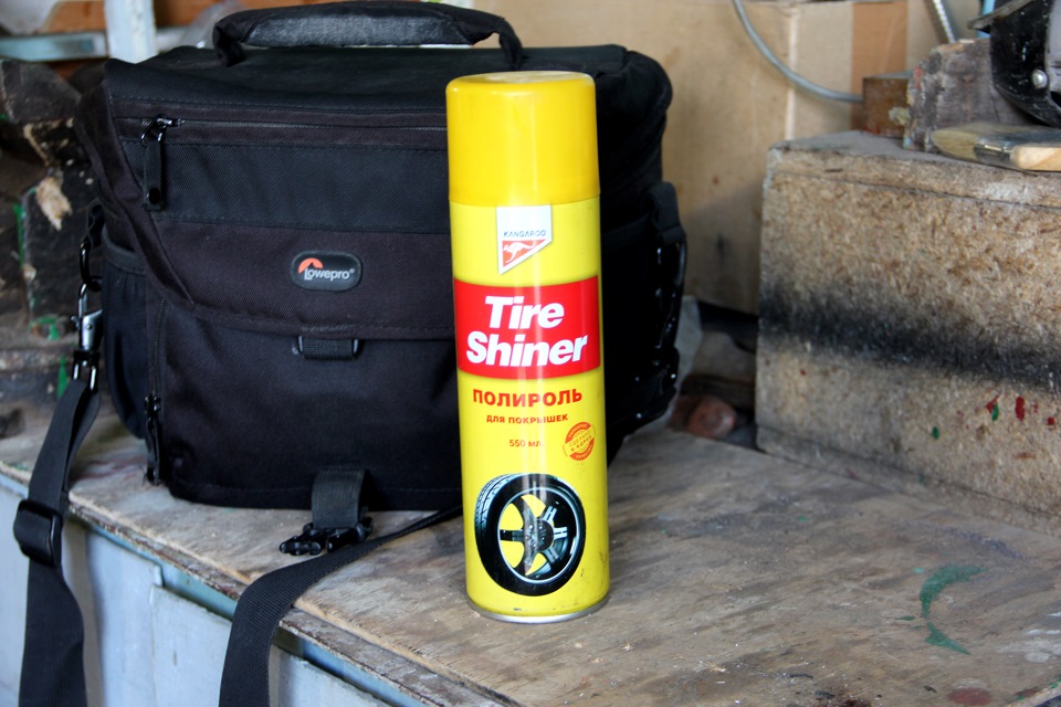 Полироль для покрышек от Kangaroo Tire Shiner — Ford Fiesta (Mk V), 1,4 ...