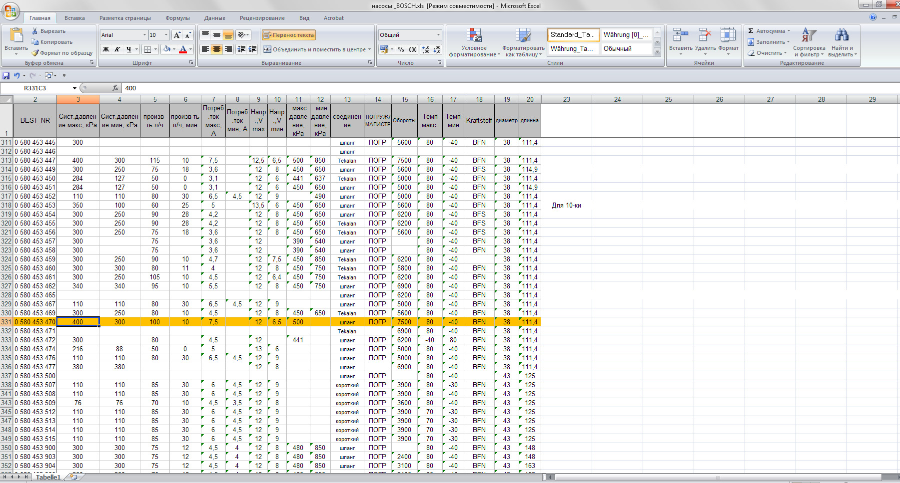 таблица производительности насосов bosch 0580454035. бензонасос bosch 0 580 453 453 характеристики. производительность характеристики топливных насосов бош. характеристики насосов bosch. характеристики топливных насосов bosch таблица.