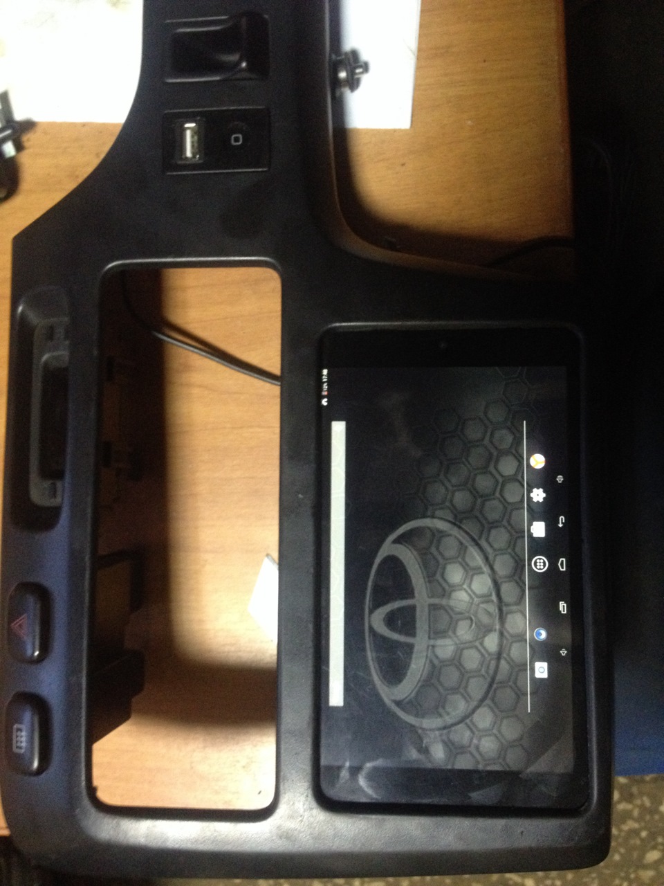 Планшет вместо магнитолы — Toyota Corolla Levin (AE110/111), 1,6 л ...