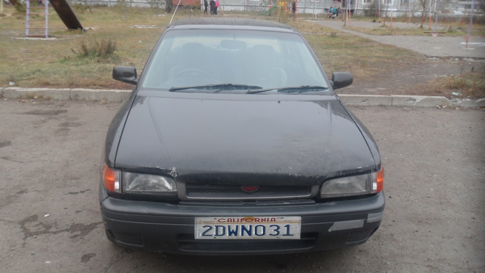 Новый облик — Mazda Familia (BG), 1,5 л, 1990 года | тюнинг | DRIVE2