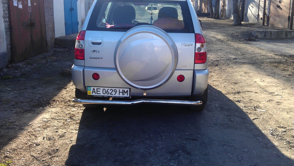 Продам заднюю дугу бампера — Chery Tiggo 1, 1,6 л, 2011 года ...