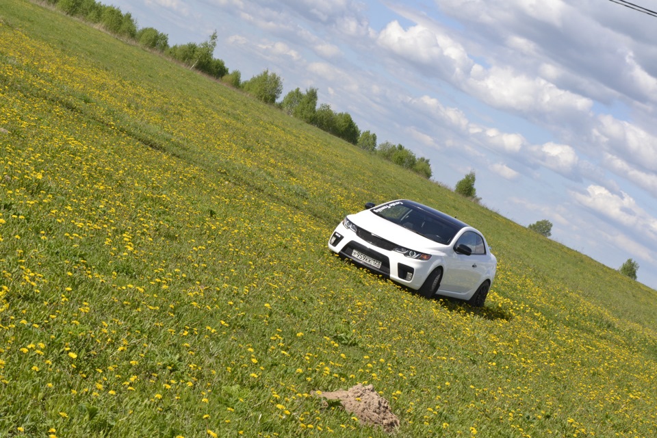 Фотосэт 2. NIGGA в парке отдыха Веслево — KIA Cerato Koup (1G), 1,6 л ...