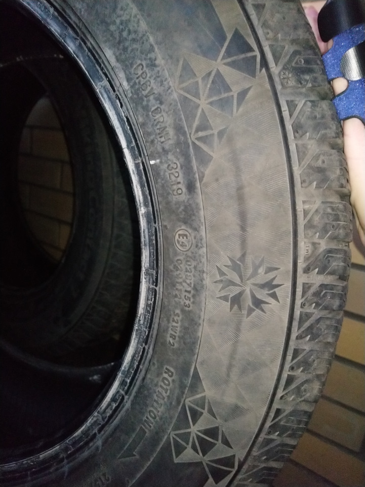 Шины зимние нешипованные Continental 215/65 R16 на Renault Duster (2G ...