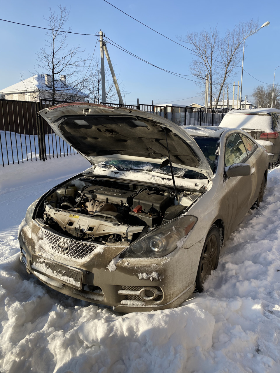 Литиевый аккумулятор зимой — Toyota Camry Solara (II), 2,4 л, 2008 года |  просто так | DRIVE2