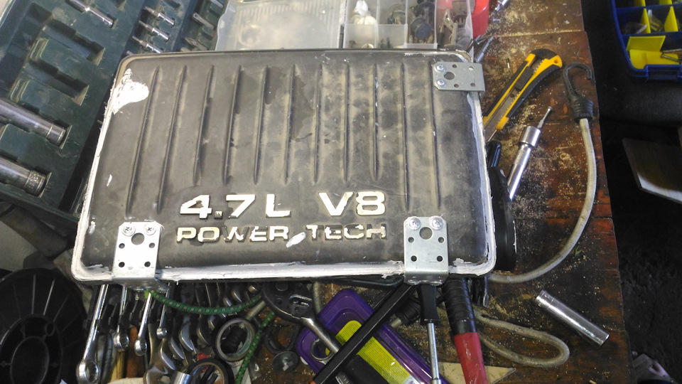 Заслонки климата. Снятие панели — Jeep Grand Cherokee (WJ), 4,7 л, 1999 ...