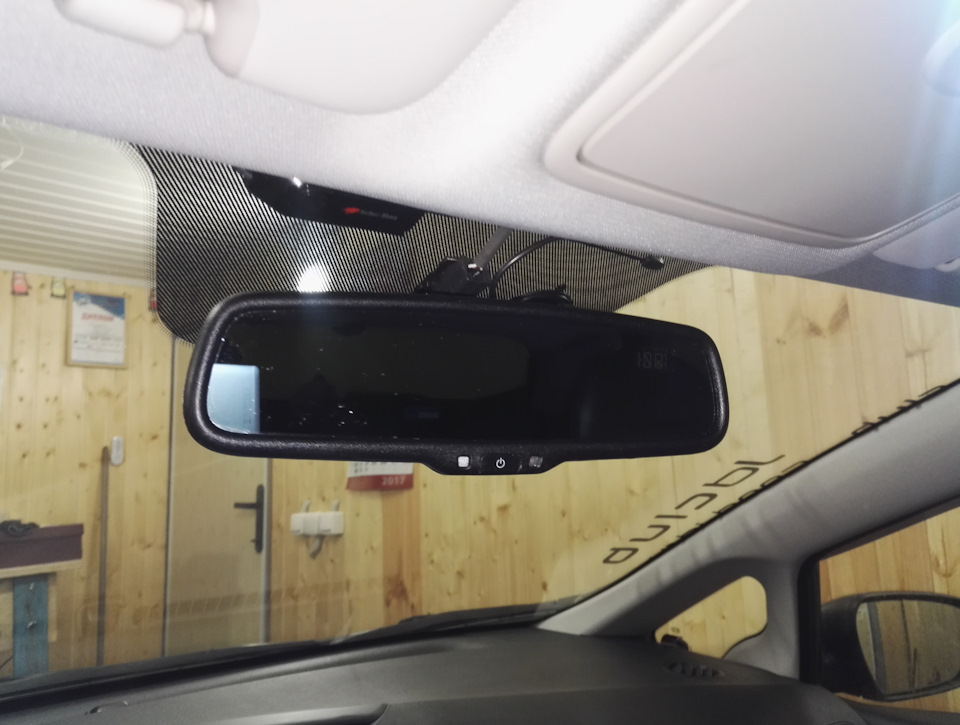 Электрохромное зеркало заднего вида — KIA Ceed (2G), 1,4 л., 2012 года ...
