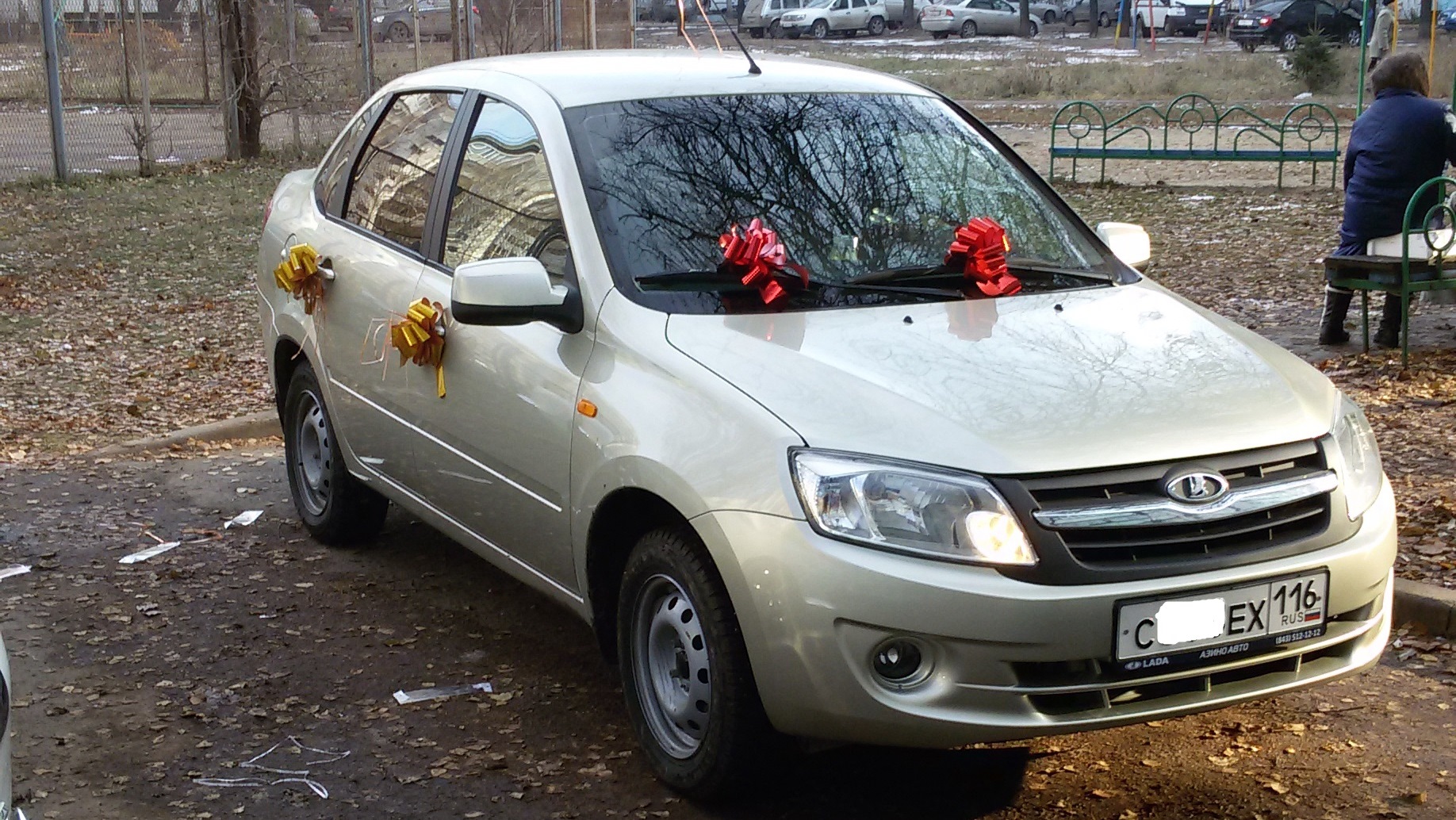 Lada Гранта 1.6 бензиновый 2012 | на DRIVE2