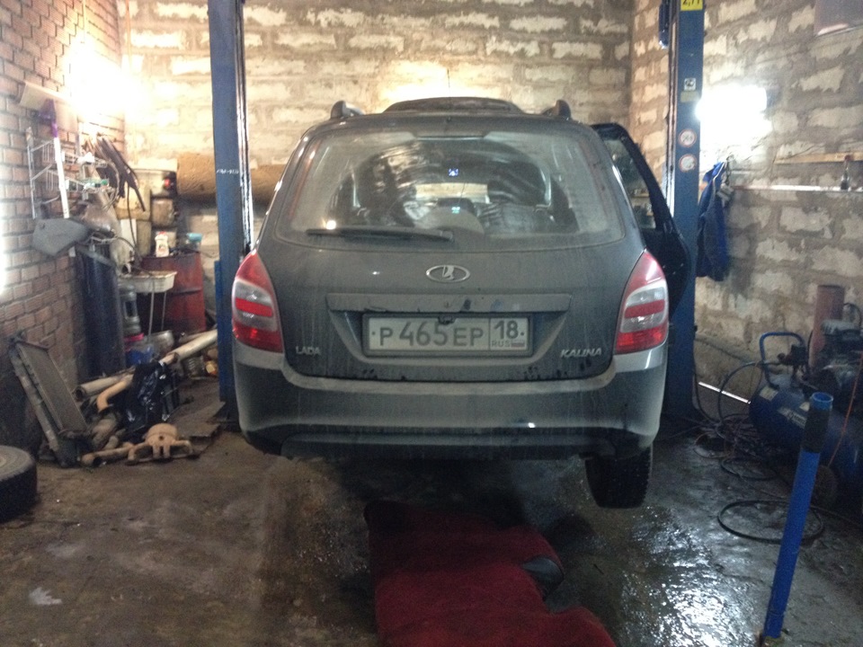 Заменил стойки по кругу — Lada Калина 2 универсал, 1,6 л, 2013 года ...