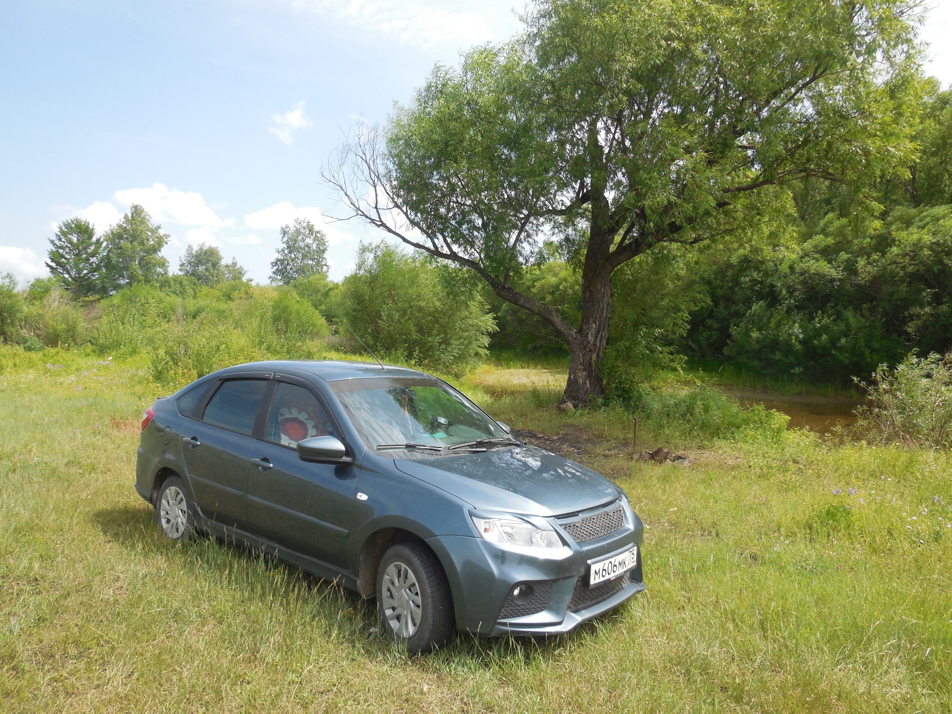 На Байкал. Энхелук — Lada Гранта лифтбек, 1,6 л, 2015 года | путешествие |  DRIVE2