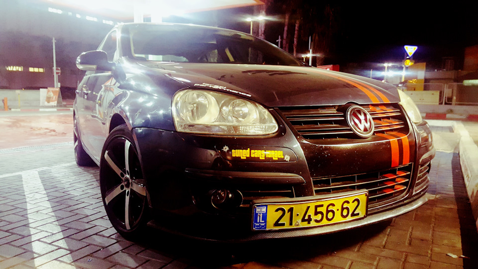 Новые диски . Вид машины изменился — Volkswagen Jetta V, 2 л, 2007 года ...