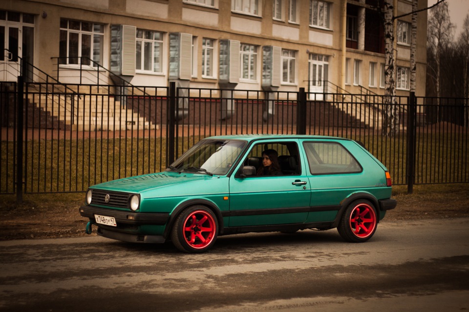 Volkswagen Golf 2 на стиле