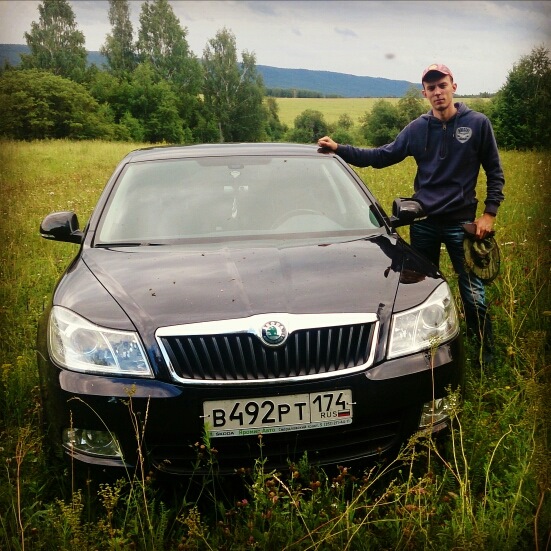 В лес, по грибы да по ягоды) — Skoda Octavia A5 Mk2, 1,6 л, 2013 года ...