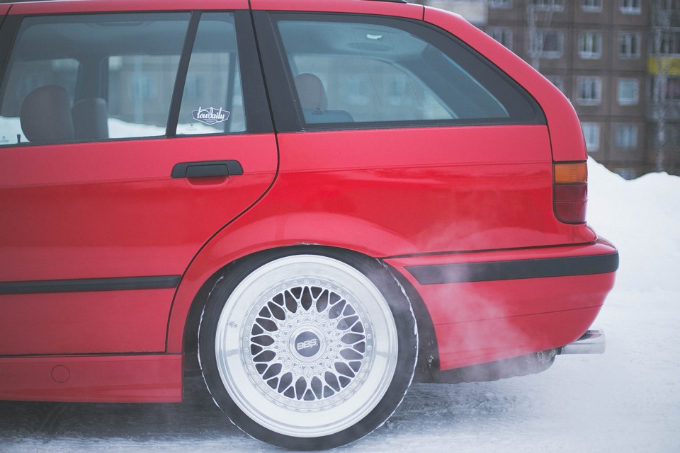 BMW e36 Snow