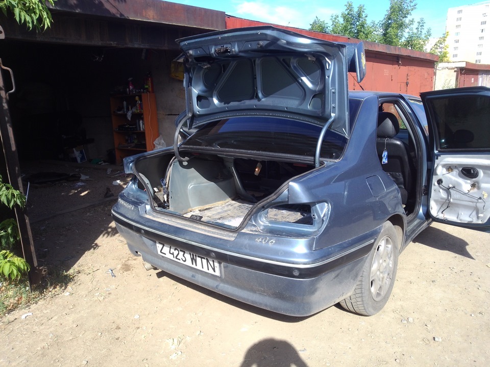 Шумка, продолжение — Peugeot 406, 3 л, 2000 года | своими руками | DRIVE2