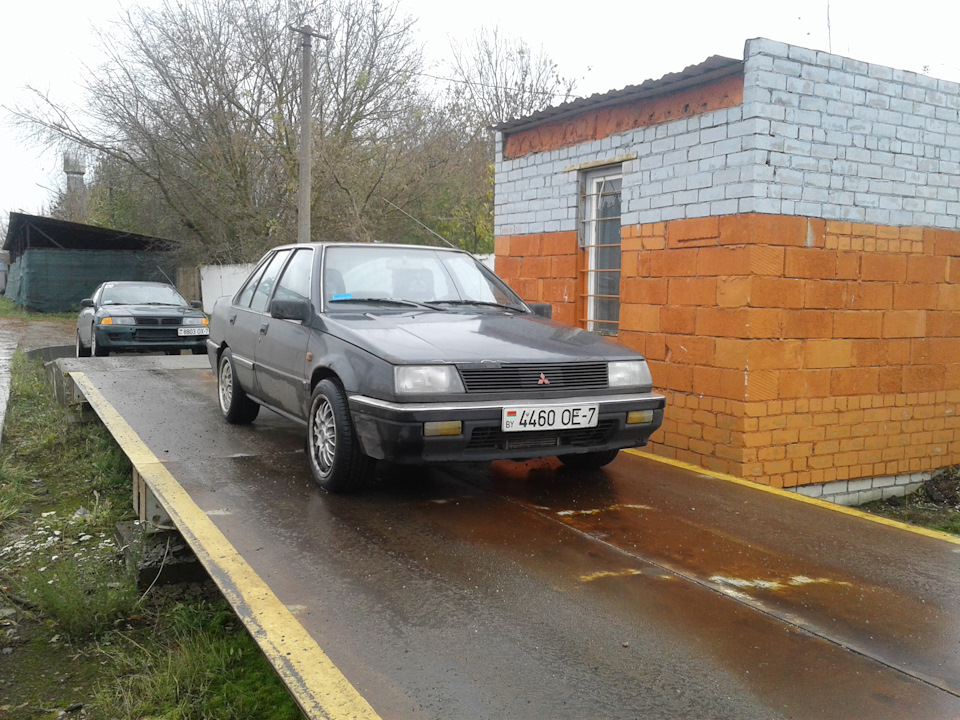 взвесились — Mitsubishi Lancer III, 2,4 л, 1986 года | наблюдение | DRIVE2
