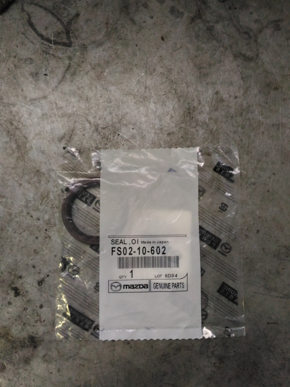Фото в бортжурнале Mazda 3 (2G) BL. Запчасти на фото: FS0210602