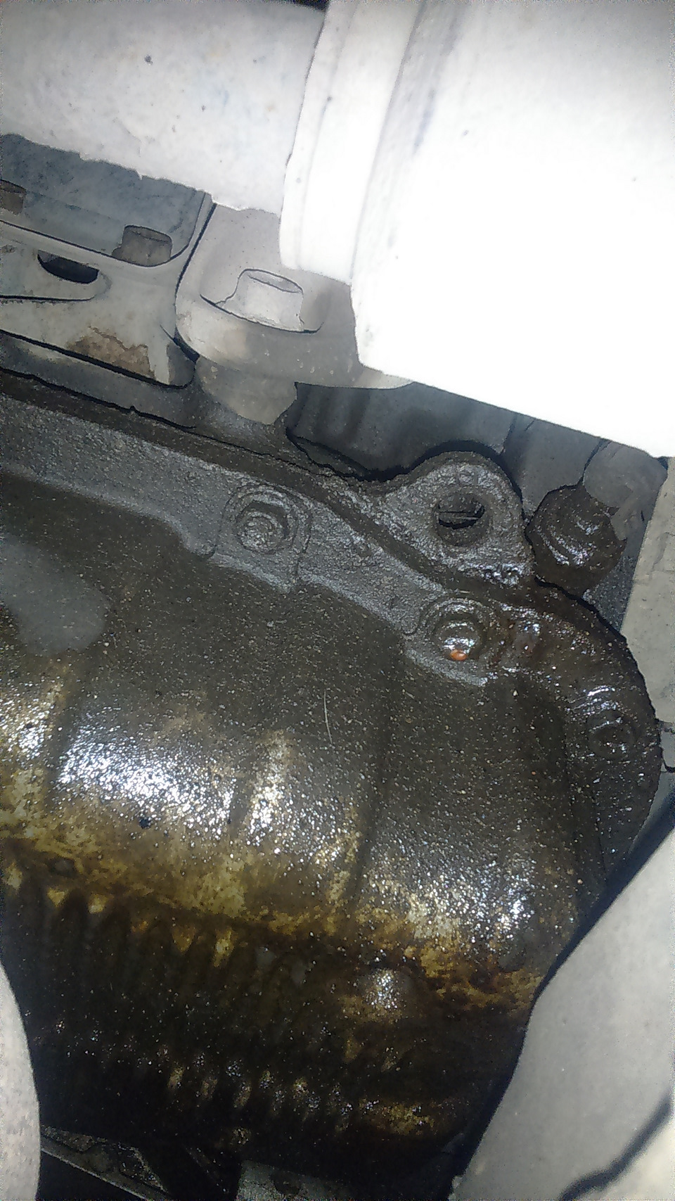 Течь масла из выпускного коллектора? — Chevrolet Rezzo, 1,6 л, 2008 ...