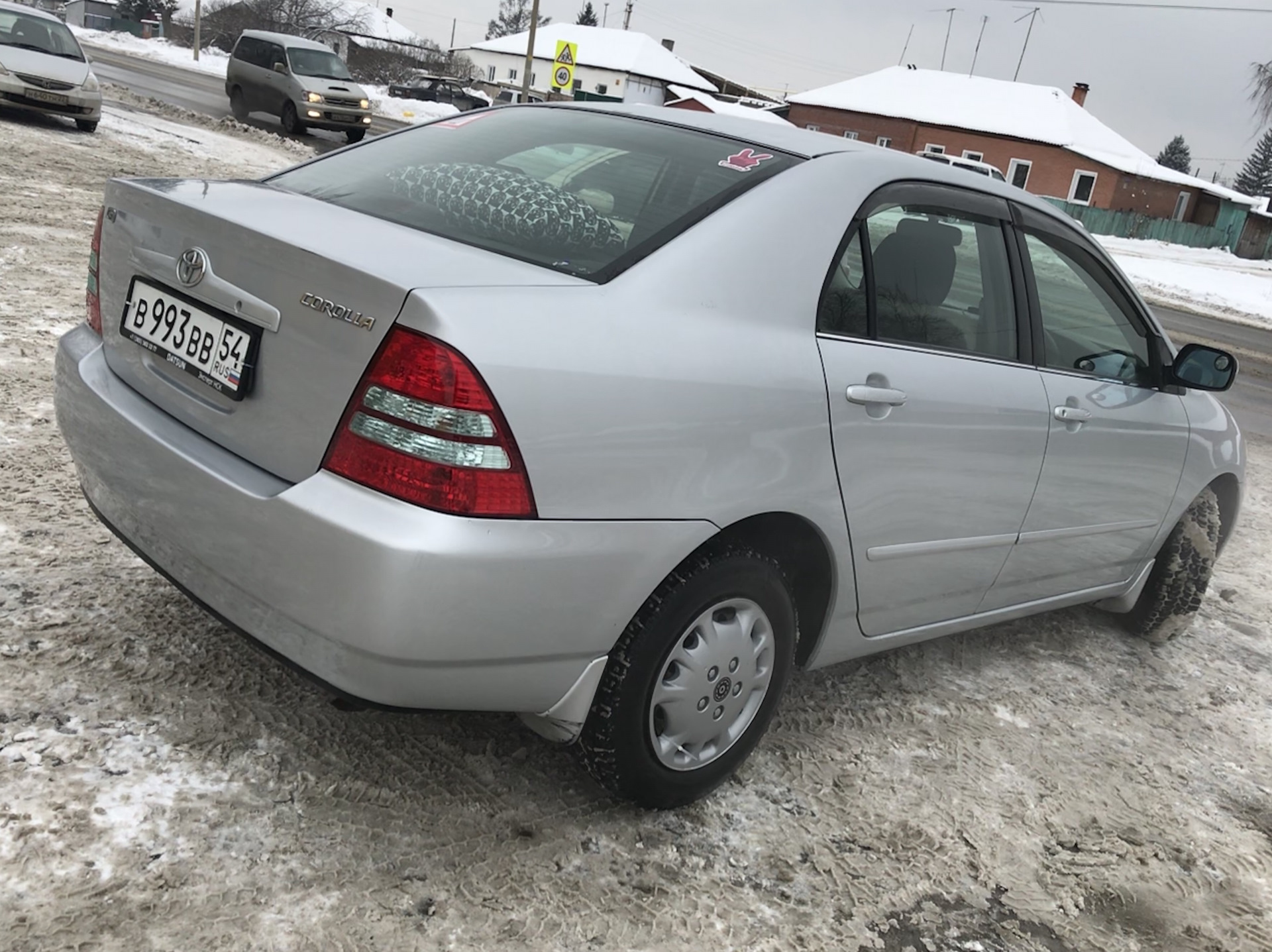 Увеличил просвет) — Toyota Corolla (120), 1,5 л, 2003 года | другое ...