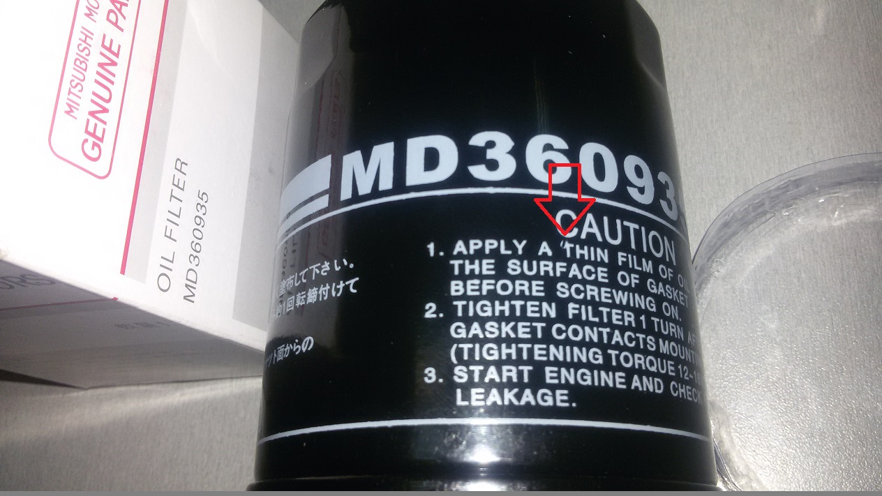 Внимание! Очередная подделка масляного фильтра MD360935. — Mitsubishi ...
