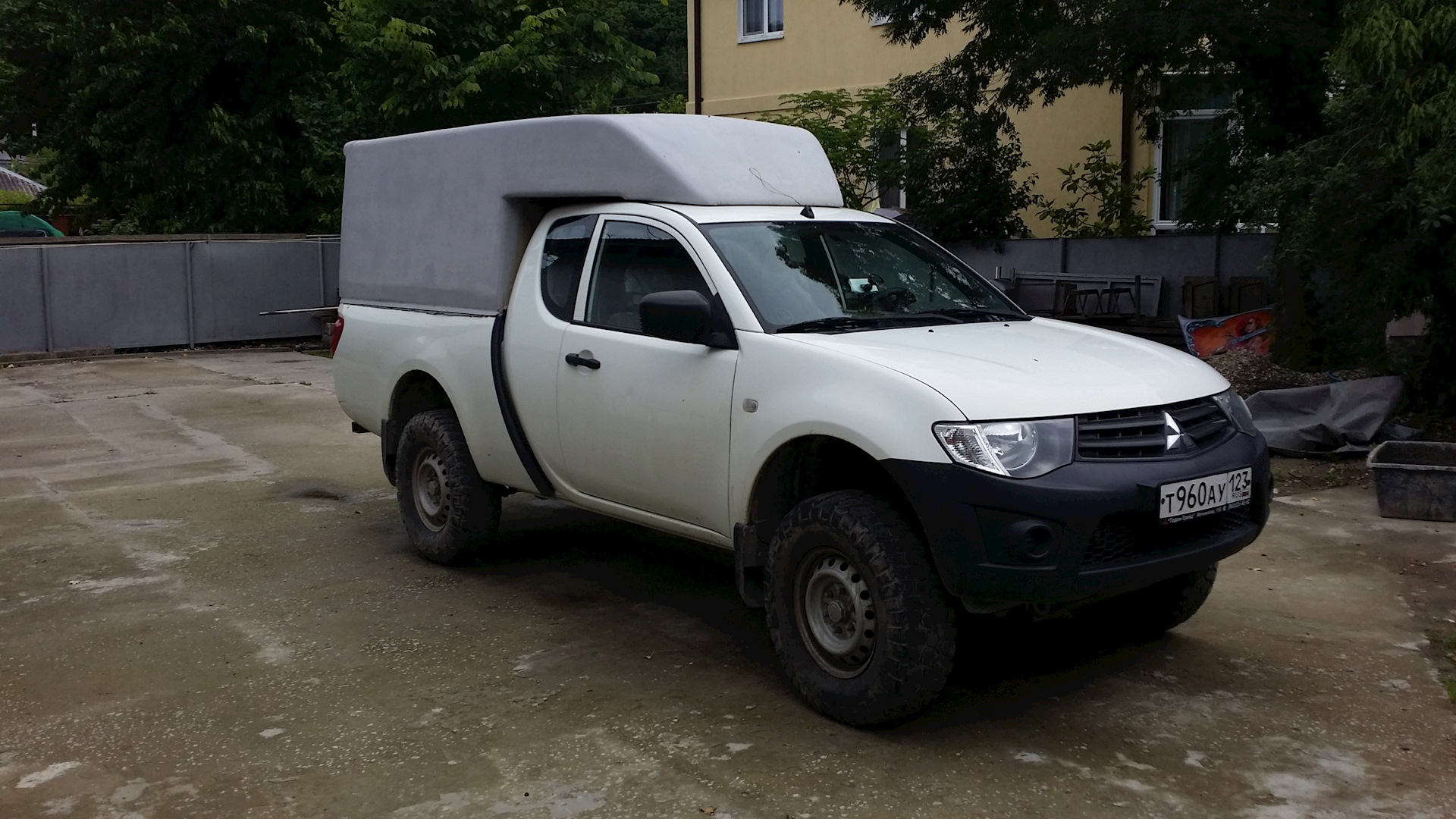 Кунг-будка на L200 Club Cub — Mitsubishi L200 (4G), 2,5 л, 2013 года |  другое | DRIVE2