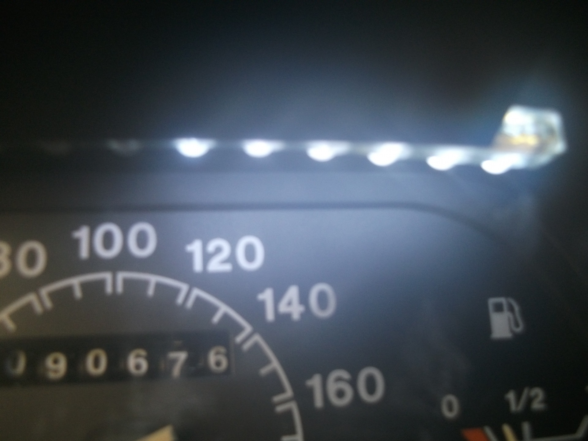 Переделка подсветки панели приборов. — Lada 21102, 1,5 л, 2001 года ...