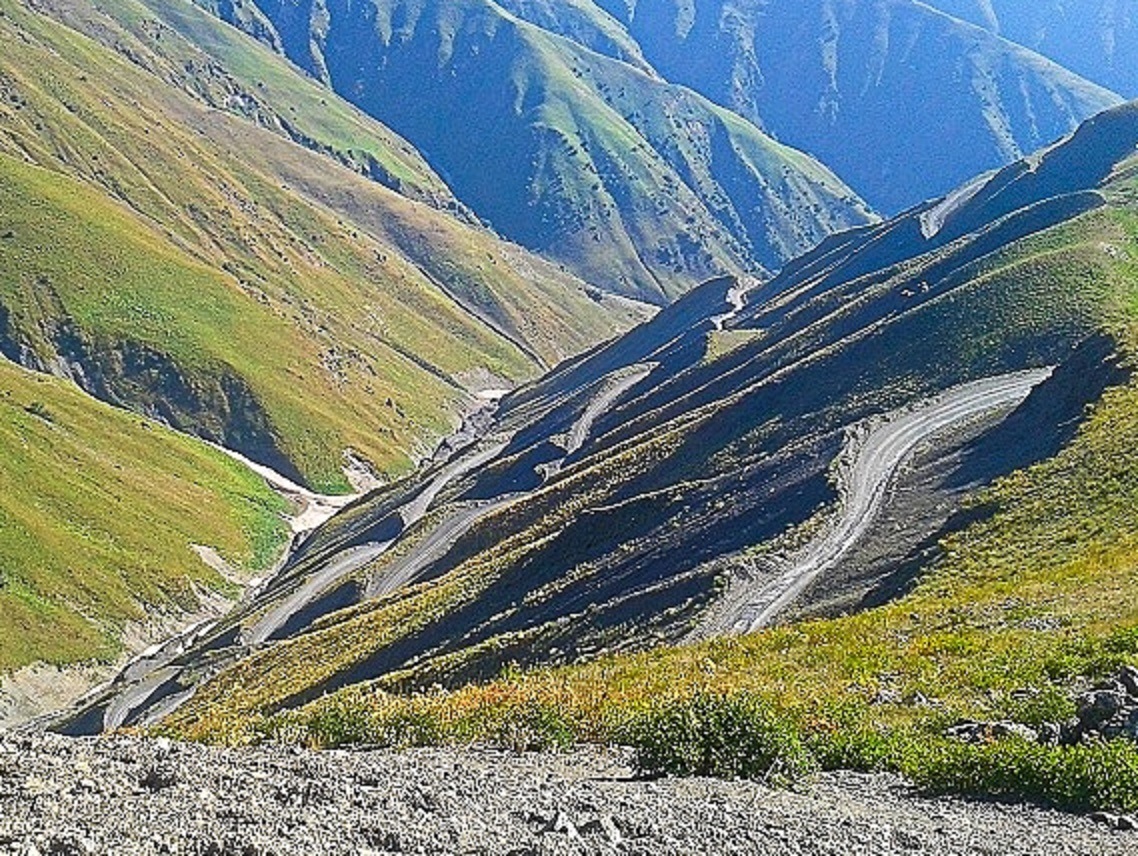 перевал в киргизии