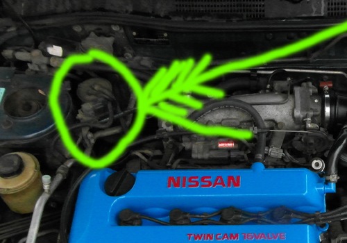 Фильтр рулевого управления — Nissan Primera Wagon (W11), 2 л, 1998 года ...