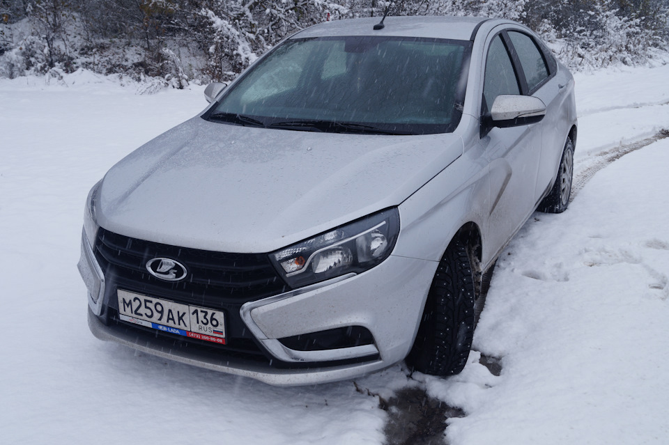 Lada Vesta 159 зима