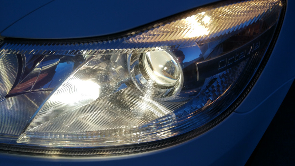 +10 к свету) — Skoda Octavia A5 Mk2, 1,8 л, 2012 года | другое | DRIVE2