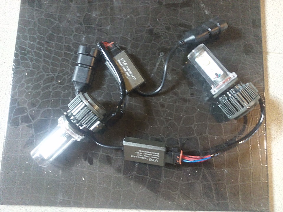 Ближний свет LED — Toyota Corolla (140/150), 1,6 л, 2009 года ...