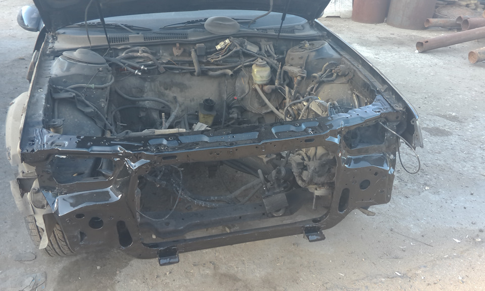 Замена разбитого \"телевизора\" (Шаг второй) — Ford Taurus (1G), 3 л ...