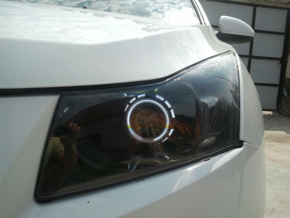 Линзы — Chevrolet Cruze (1G), 1,6 л., 2010 года | тюнинг | DRIVE2