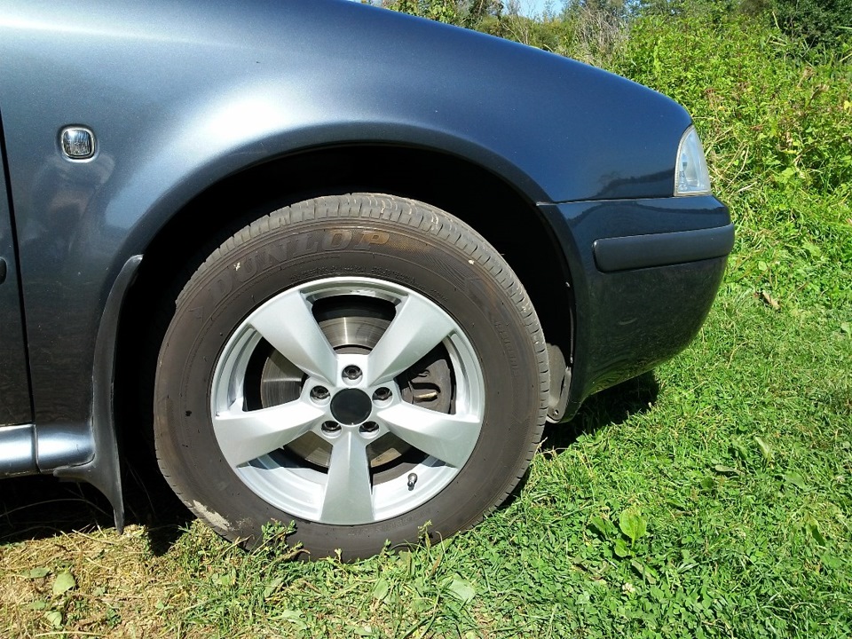 Диски на машине — Skoda Octavia A4 Mk1, 1,8 л, 2008 года | колёсные ...