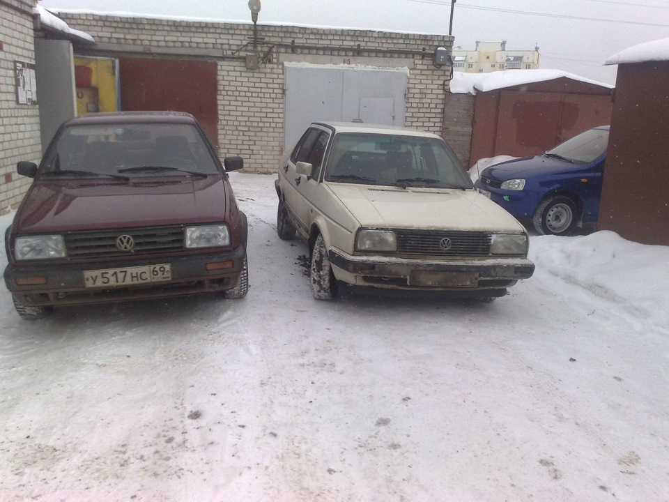 Фотографии с Джеттами mk2 и сочувствующими — Volkswagen Jetta II, 1,6 л ...