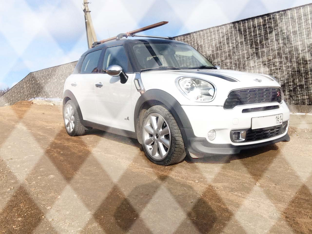 Mini Countryman Р±РµР»С‹Р№